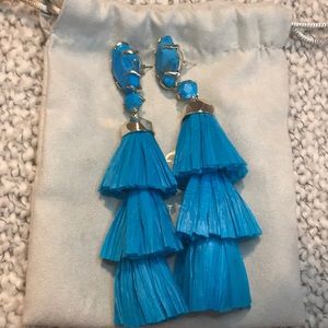 Kendra Scott Denise Earrings - Turquoise/Gold